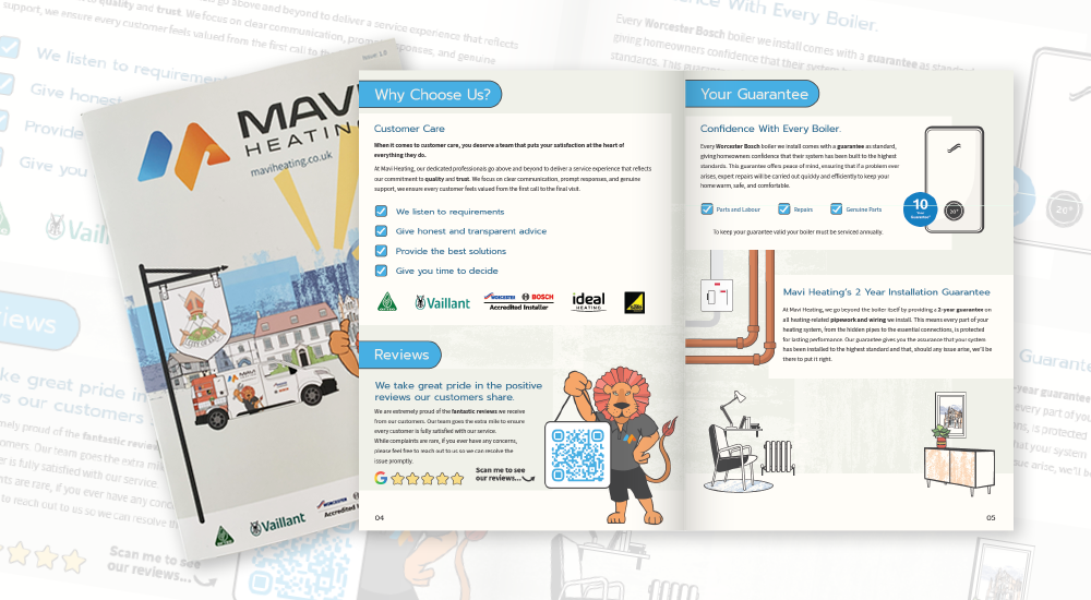 Heating services Mavi brochure