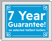 Vaillant boiler guarantee Essex frame